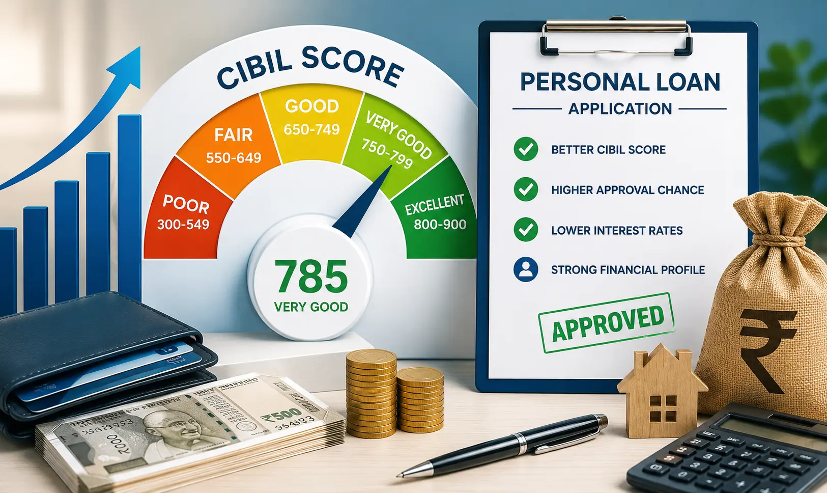 CIBIL Score for Personal Loan: How It Affects Loan Approval in India