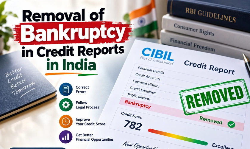 Removal of Bankruptcy in Credit Reports in India
