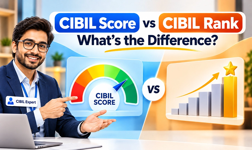 CIBIL Score vs CIBIL Rank: Main Differences Explained Clearly