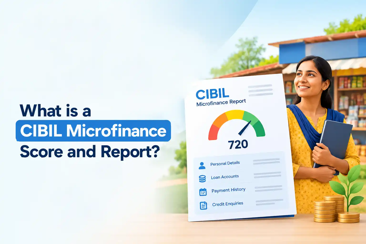 What is a CIBIL Microfinance Score and Report?